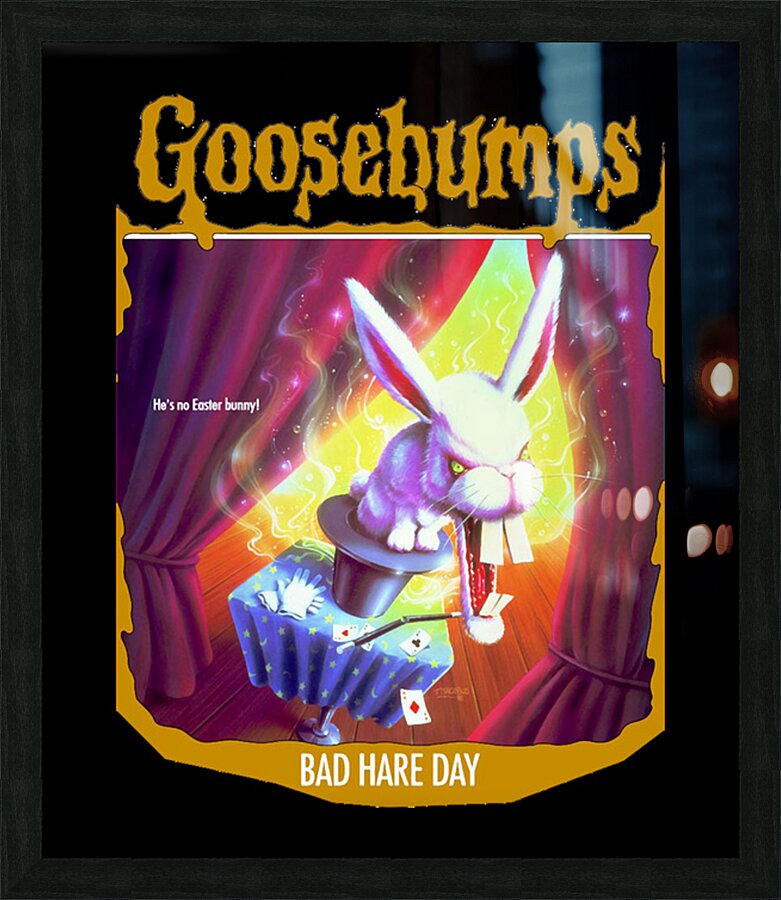 Goosebumps 46 Picture Frame print