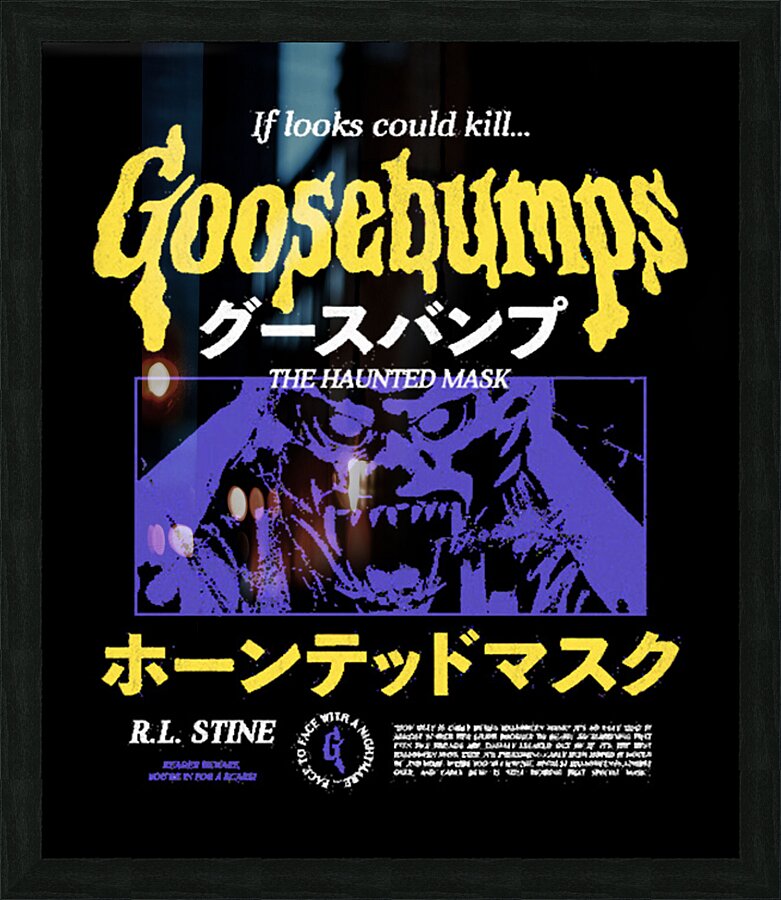 Goosebumps 47 Picture Frame print