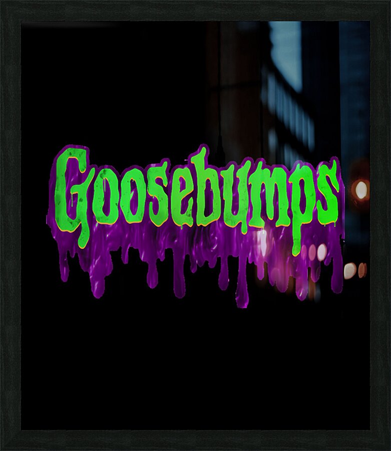 Goosebumps 53 Picture Frame print