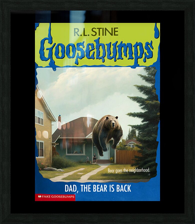 Goosebumps 60 Picture Frame print