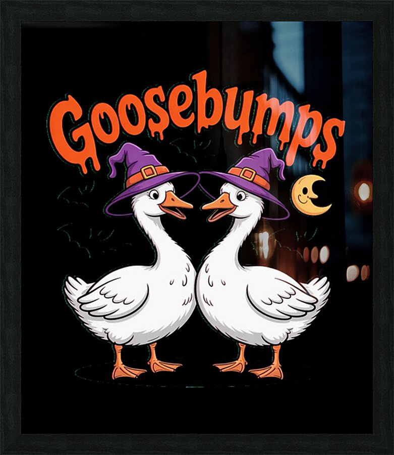 Goosebumps 62 Picture Frame print