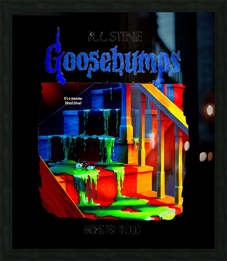 Goosebumps 64 Picture Frame print