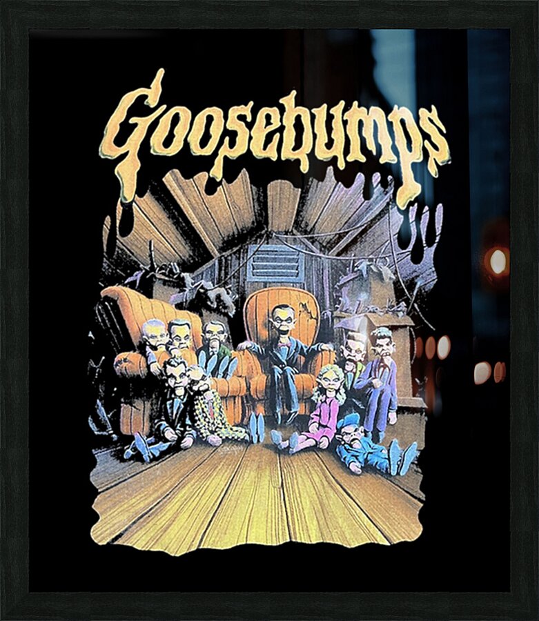 Goosebumps 3 Picture Frame print