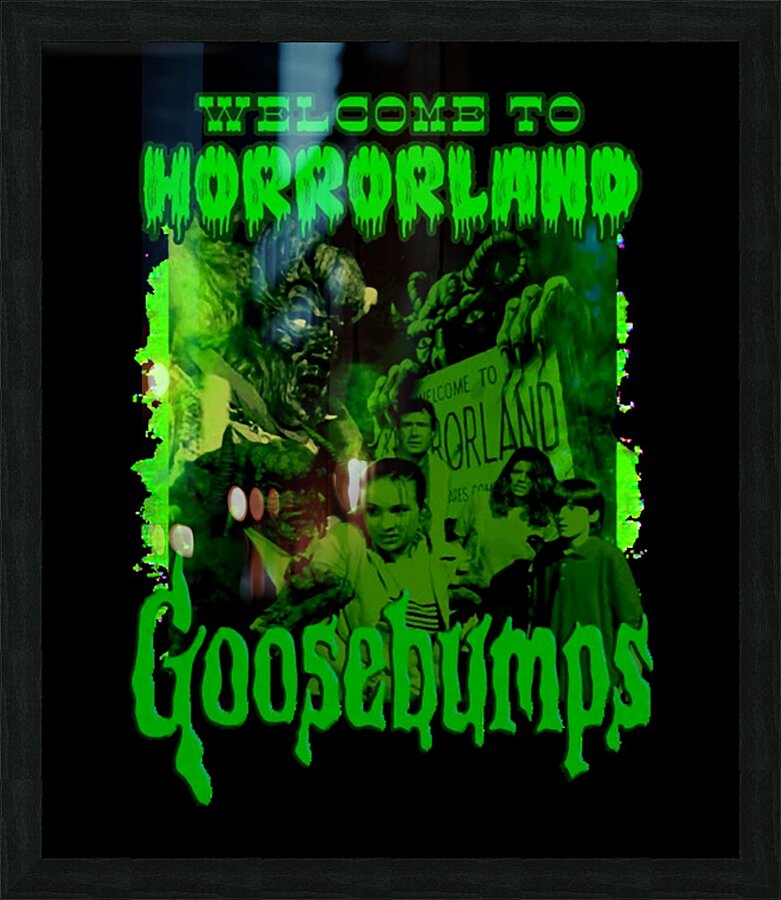 Goosebumps 4 Picture Frame print