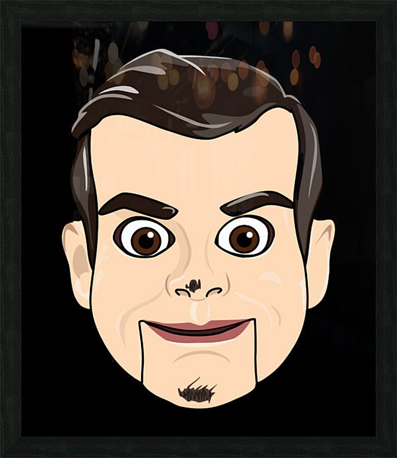 Goosebumps 8 Picture Frame print