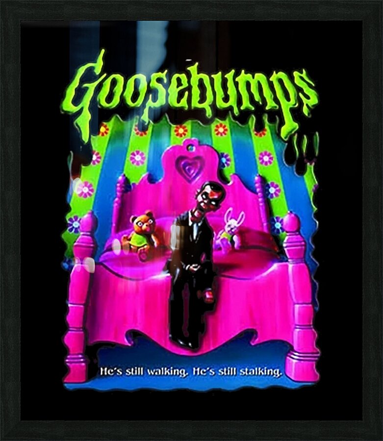 Goosebumps 11 Picture Frame print