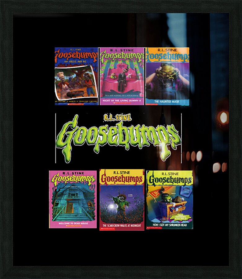 Goosebumps 12 Picture Frame print