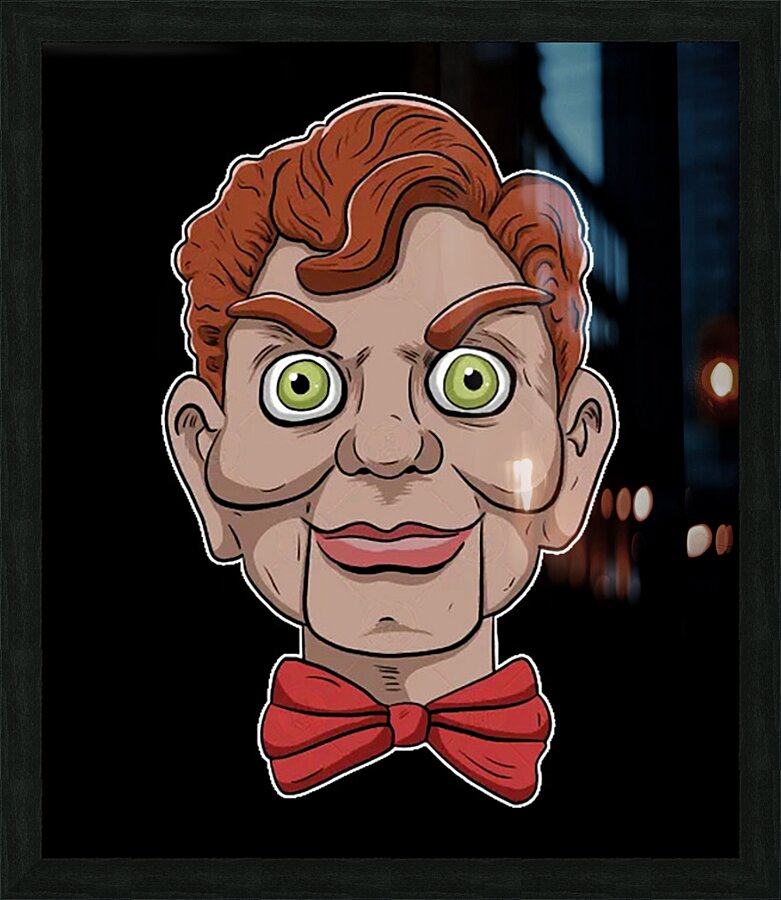 Goosebumps 13 Picture Frame print