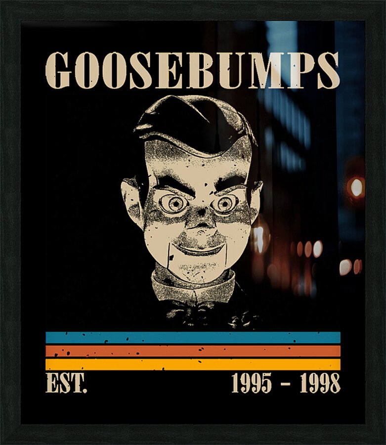Goosebumps 14 Picture Frame print