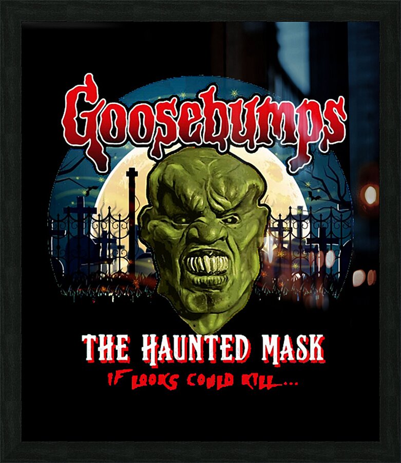 Goosebumps 15 Picture Frame print