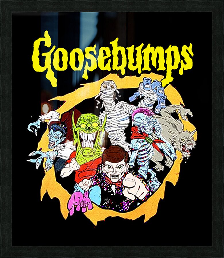 Goosebumps 18 Picture Frame print
