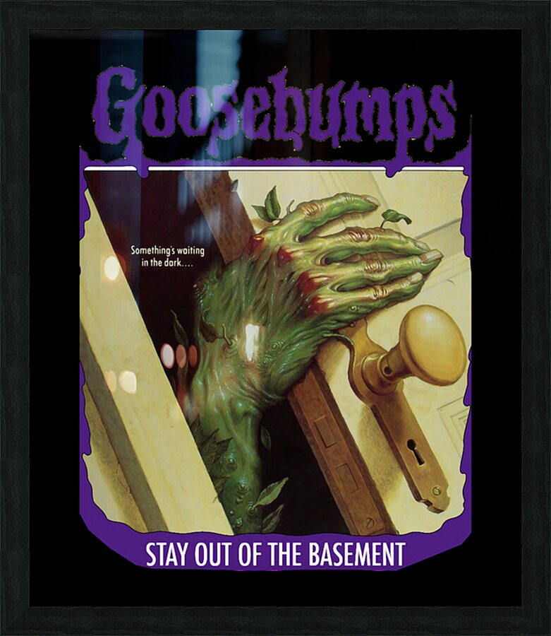 Goosebumps 25 Picture Frame print