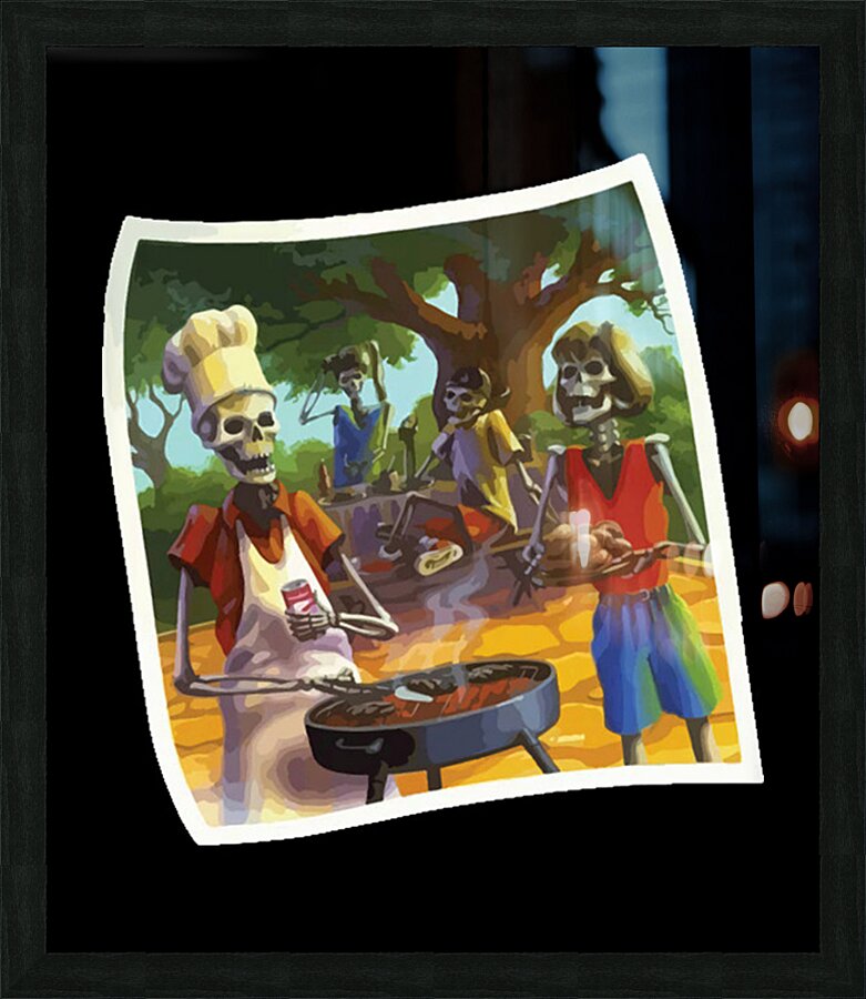 Goosebumps 27 Picture Frame print