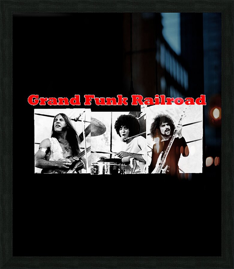 Grand Funk Railroad 19 Picture Frame print