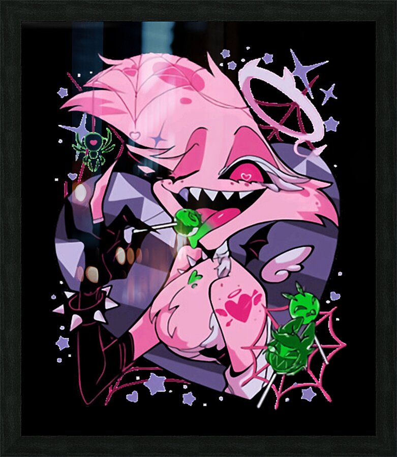 Hazbin Hotel 37 Picture Frame print