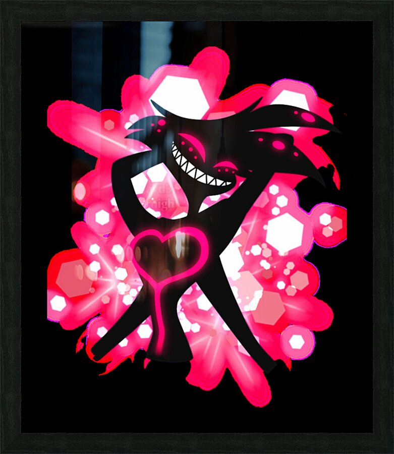Hazbin Hotel 40 Picture Frame print