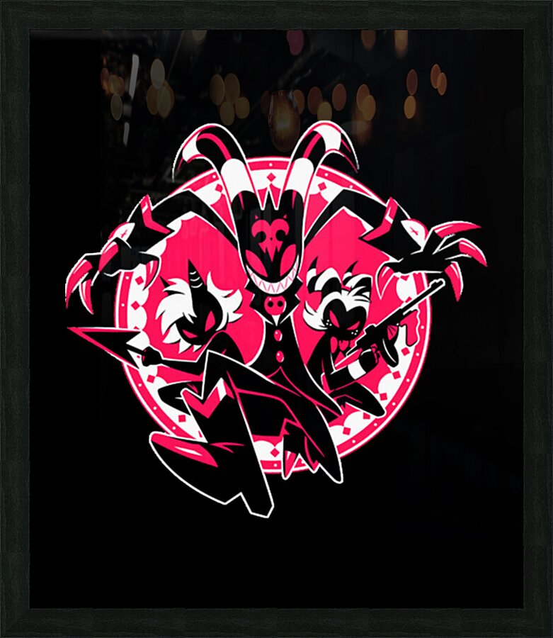 Hazbin Hotel 49 Picture Frame print