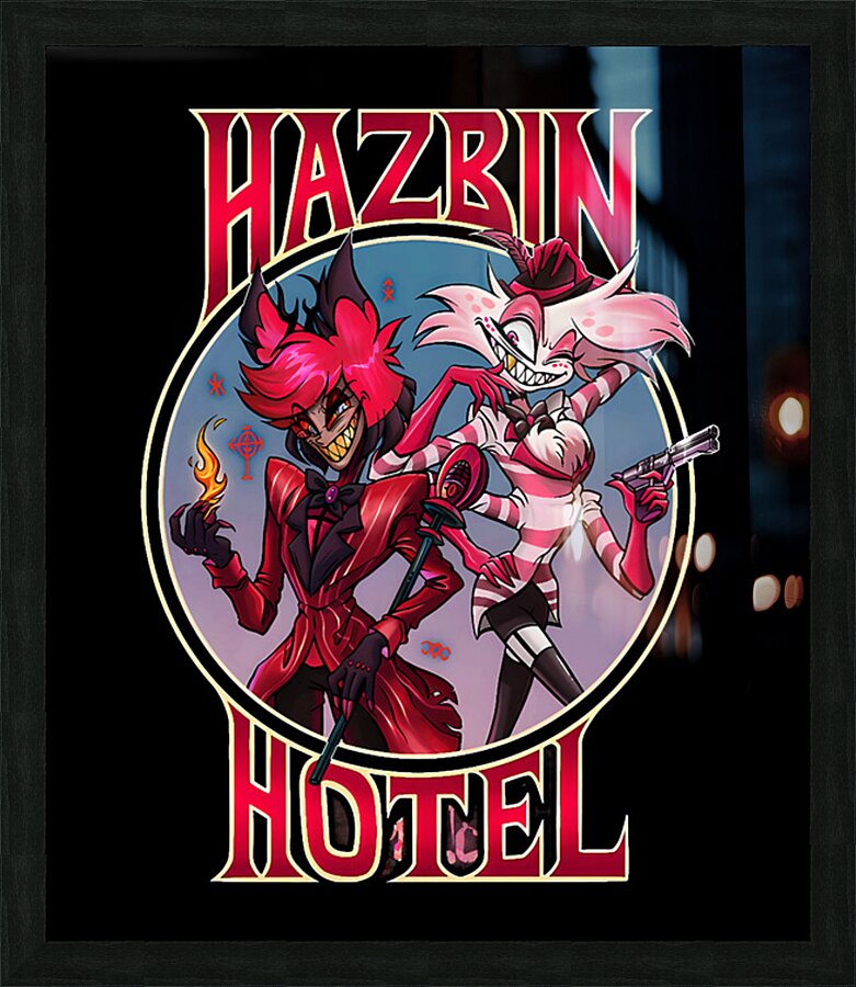 Hazbin Hotel 6 Picture Frame print