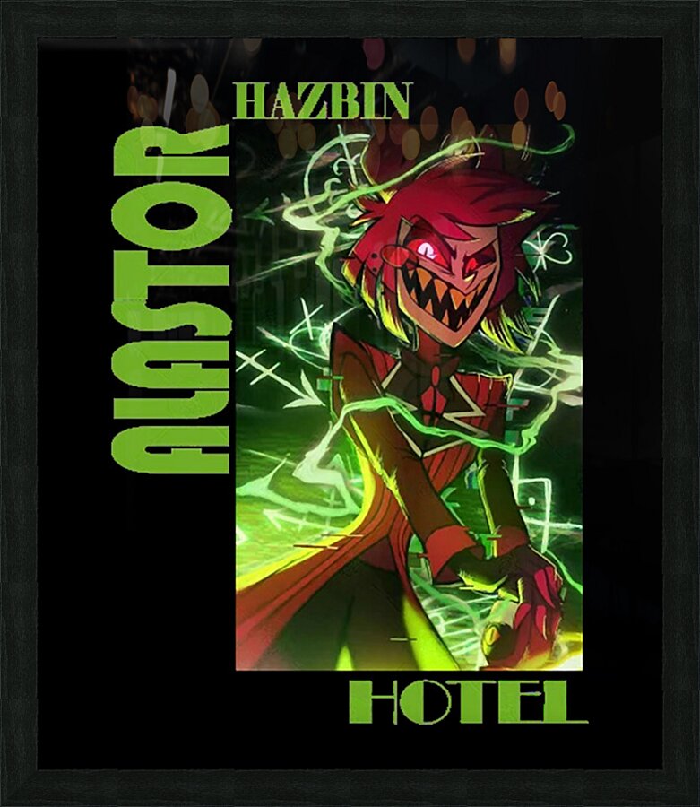 Hazbin Hotel 32 Picture Frame print