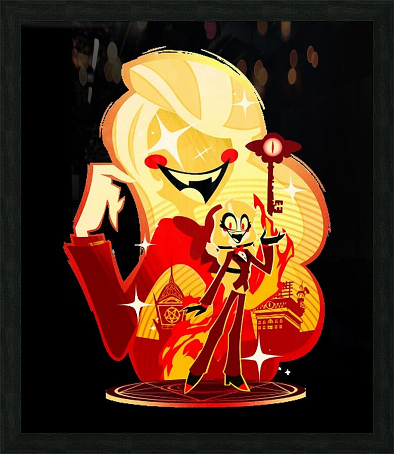 Hazbin Hotel 49 Picture Frame print