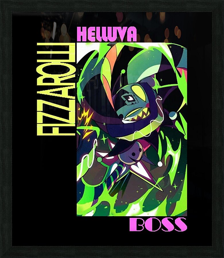 Helluva Boss 4 Picture Frame print