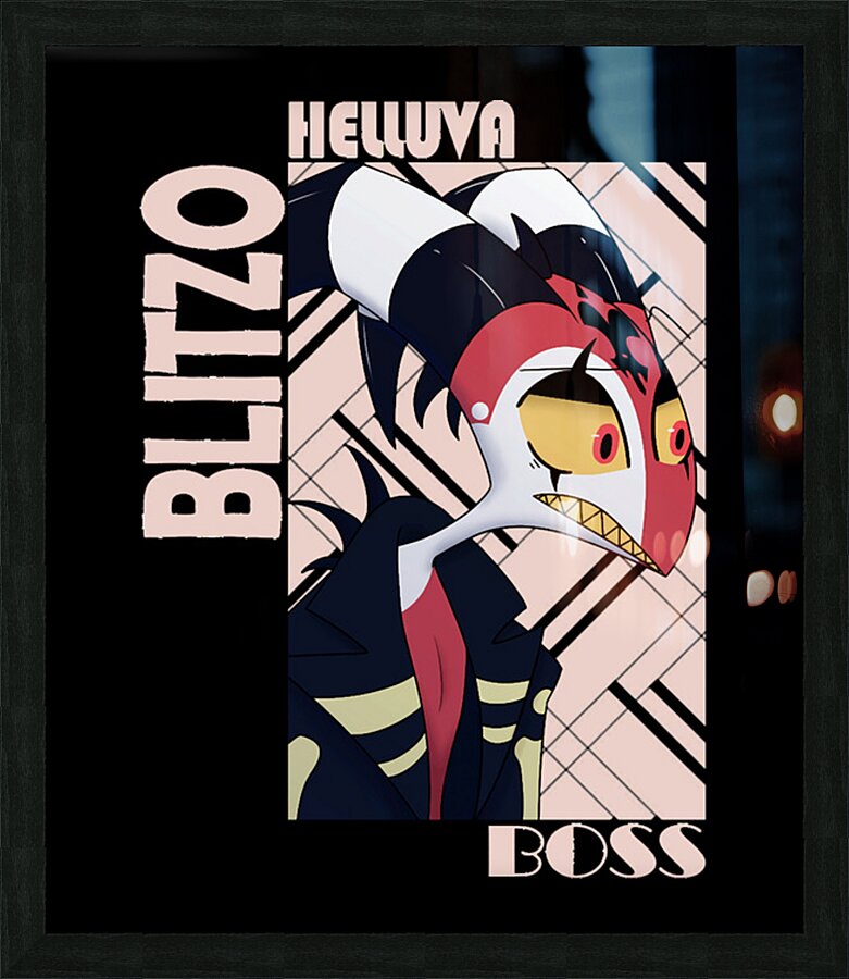 Helluva Boss 17 Picture Frame print