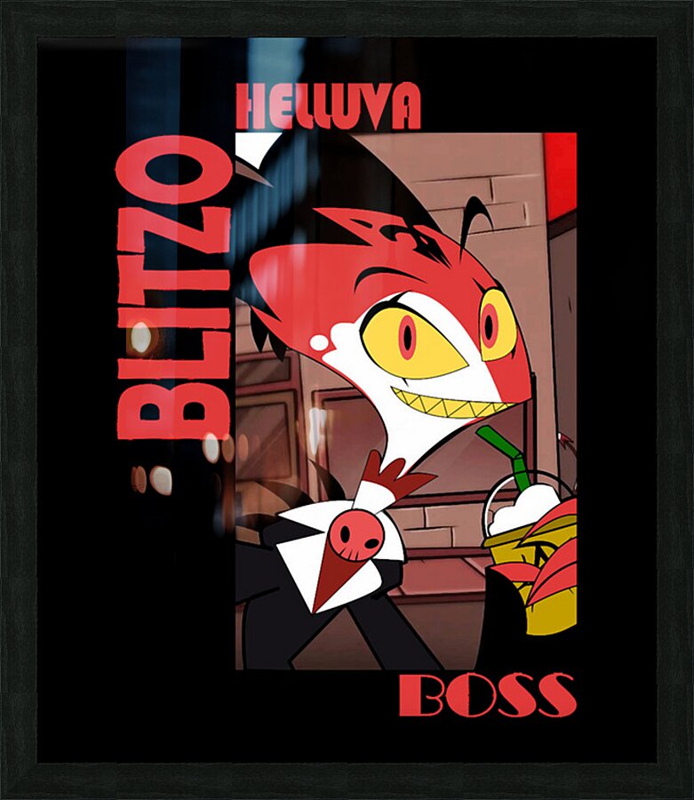 Helluva Boss 35 Picture Frame print