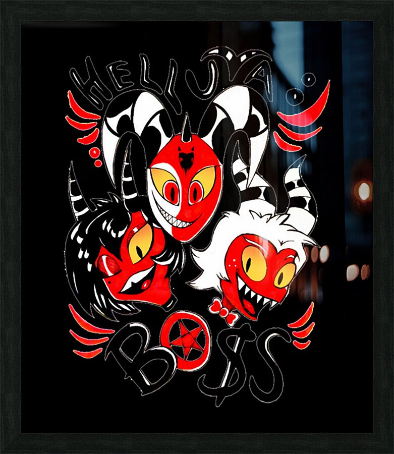 Helluva Boss 62 Picture Frame print