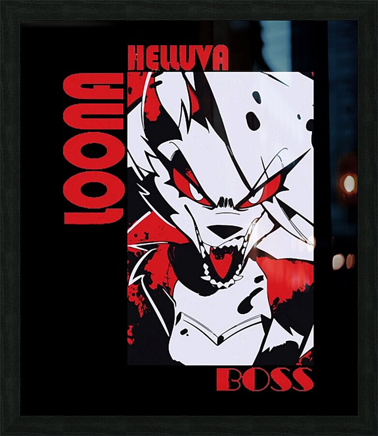 Helluva Boss 3 Picture Frame print