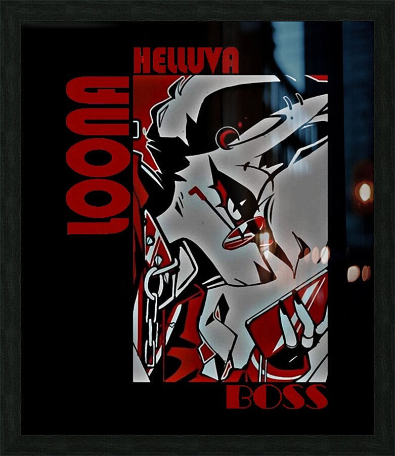 Helluva Boss 7 Picture Frame print