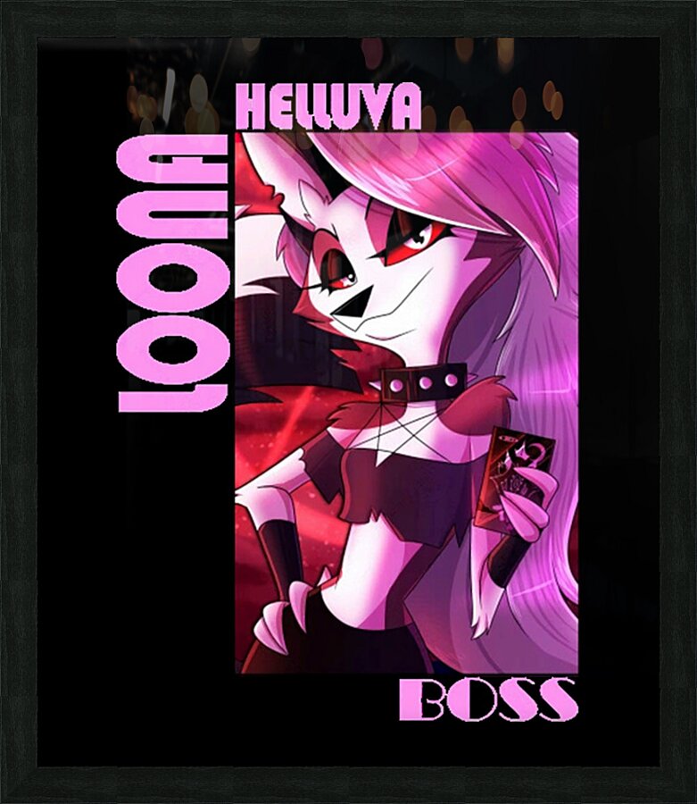 Helluva Boss 8 Picture Frame print