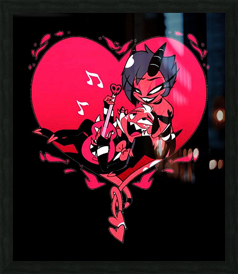 Helluva Boss 13 Picture Frame print