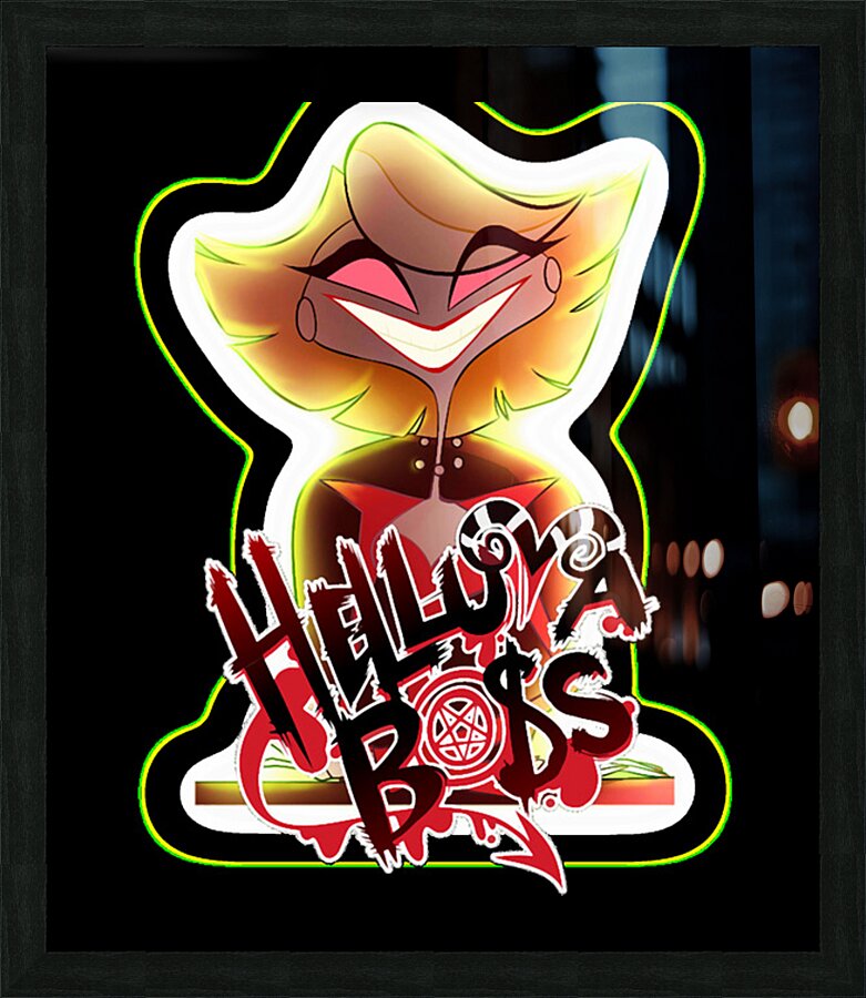 Helluva Boss 15 Picture Frame print