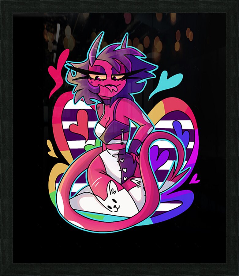 Helluva Boss 18 Picture Frame print