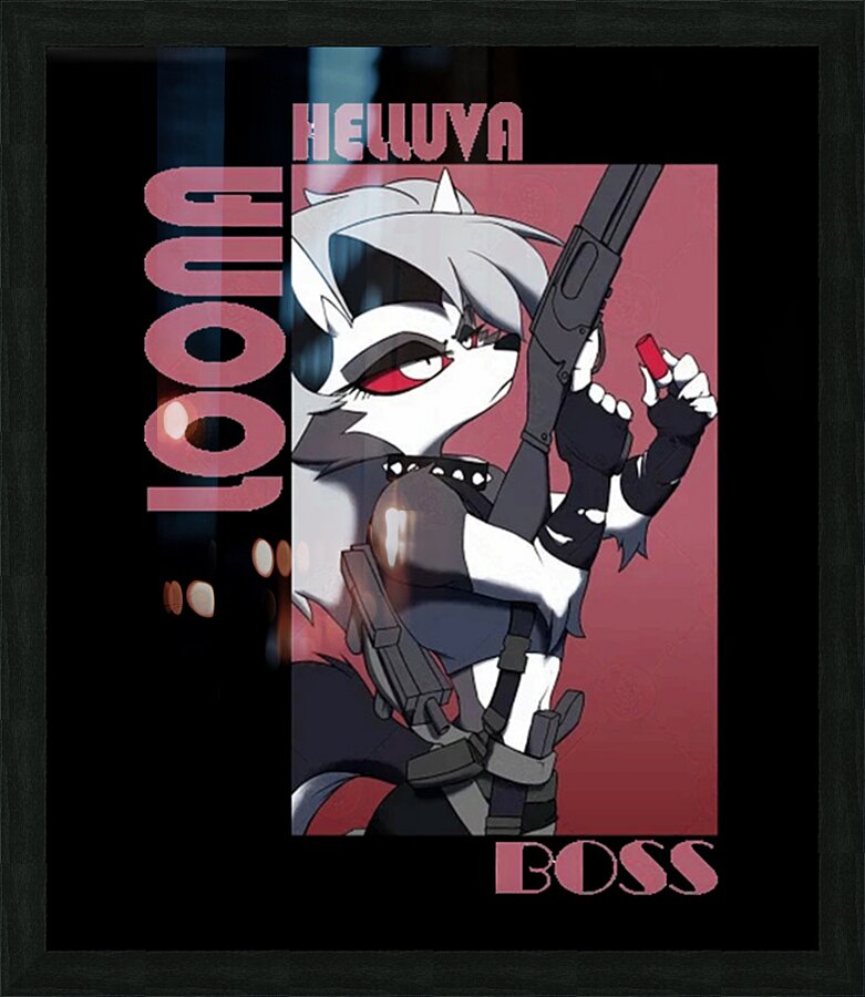 Helluva Boss 32 Picture Frame print