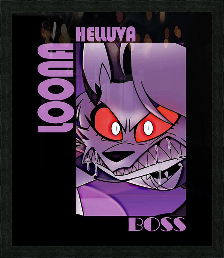 Helluva Boss 52 Picture Frame print