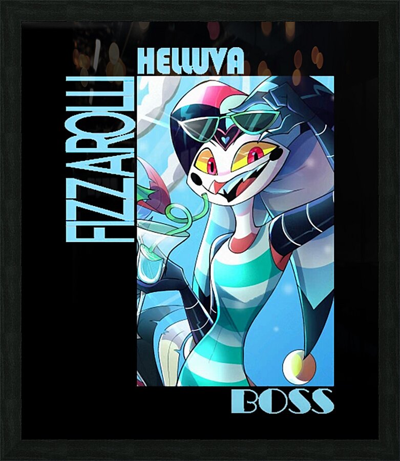 Helluva Boss 55 Picture Frame print