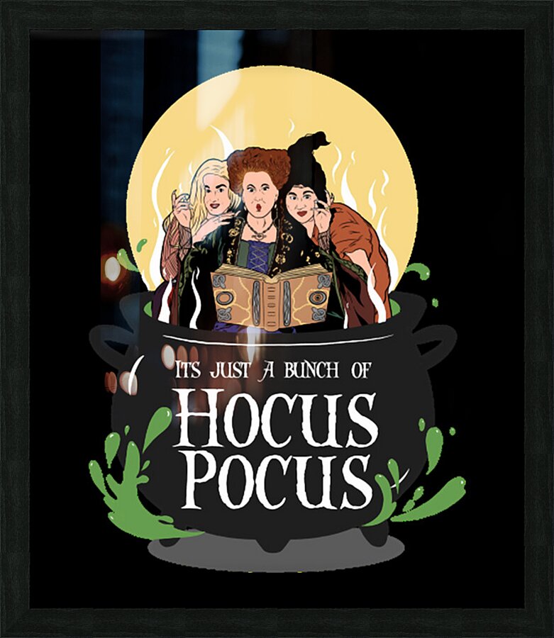 Hocus pocus 3 Picture Frame print