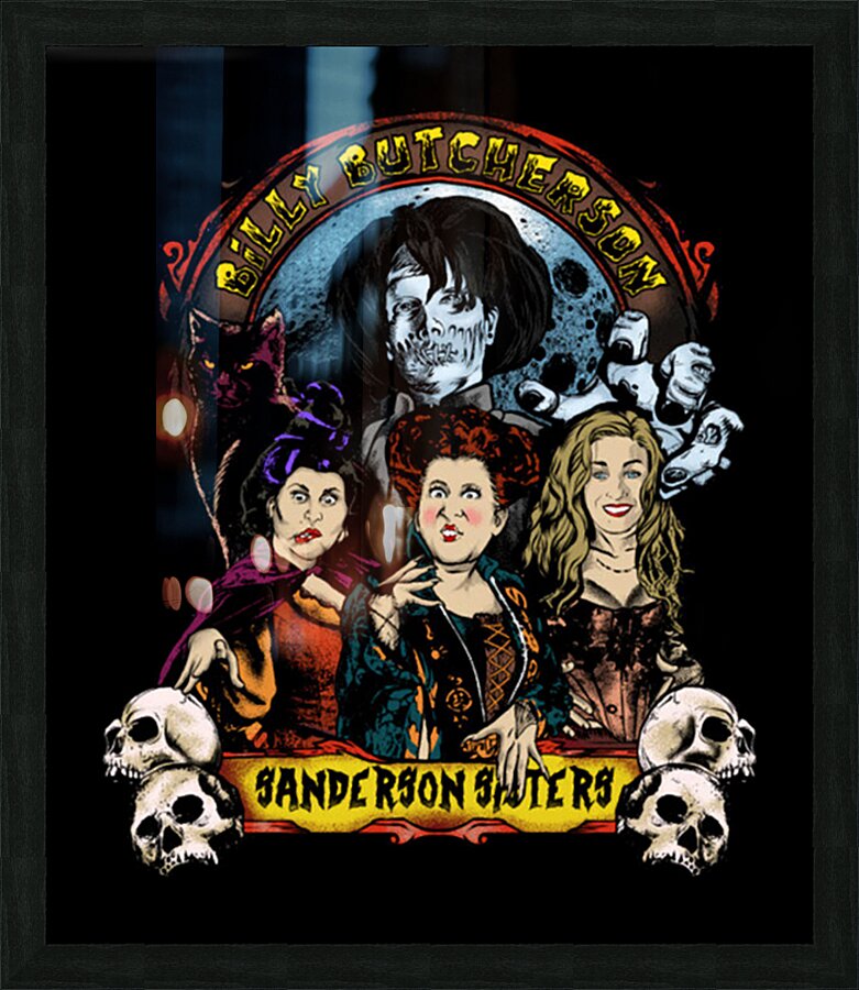 Hocus pocus 5 Picture Frame print
