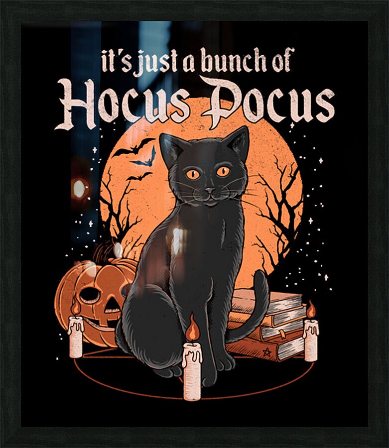 Hocus pocus 9 Picture Frame print
