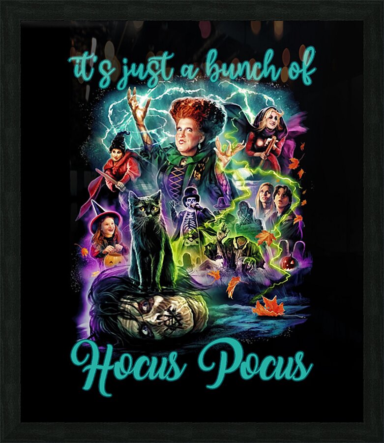 Hocus pocus 12 Picture Frame print