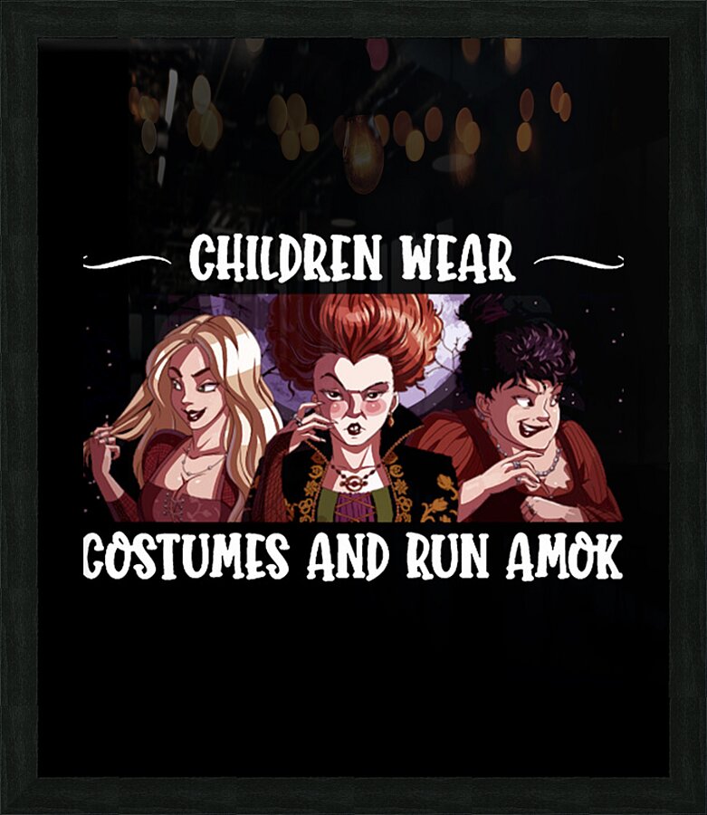 Hocus pocus 14 Picture Frame print