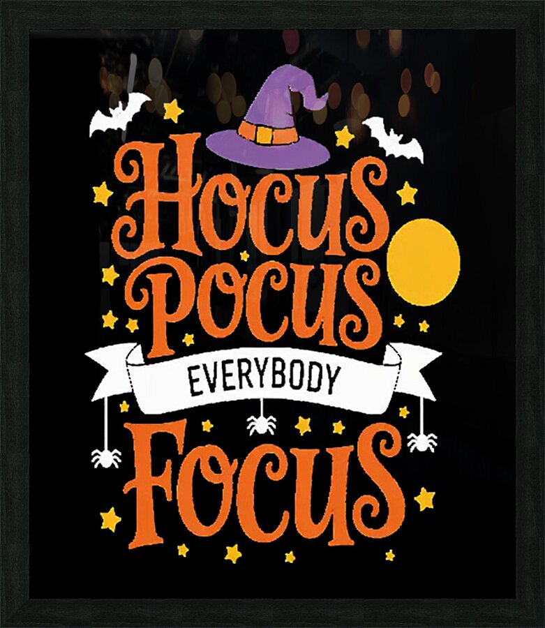 Hocus pocus 15 Picture Frame print