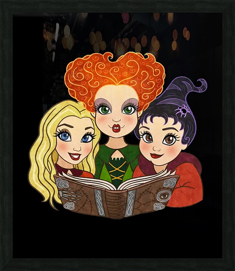Hocus pocus 18 Picture Frame print