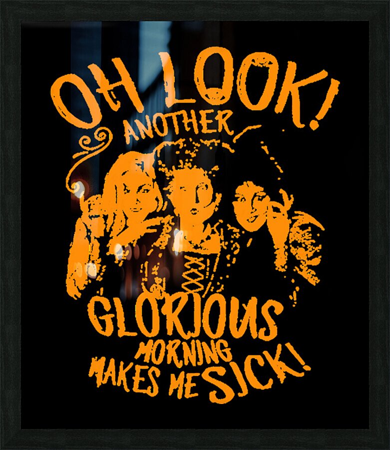 Hocus pocus 20 Picture Frame print