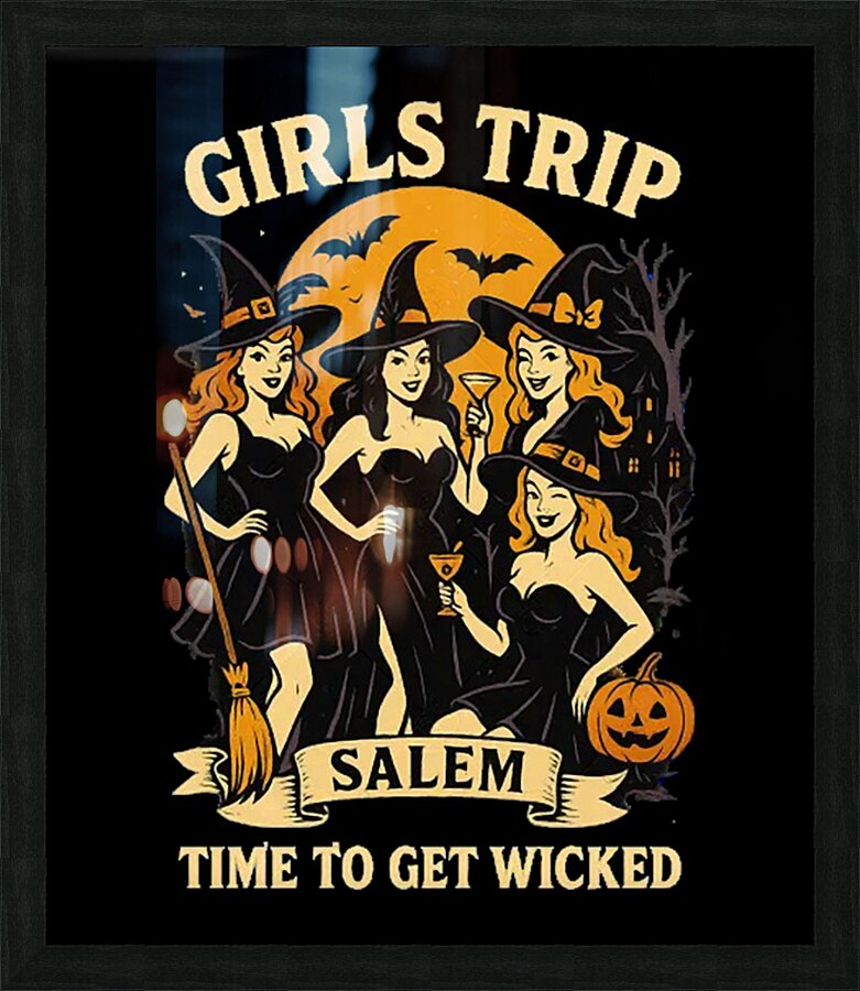 Hocus pocus 22 Picture Frame print