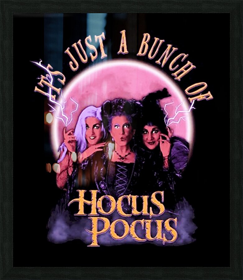 Hocus pocus 24 Picture Frame print