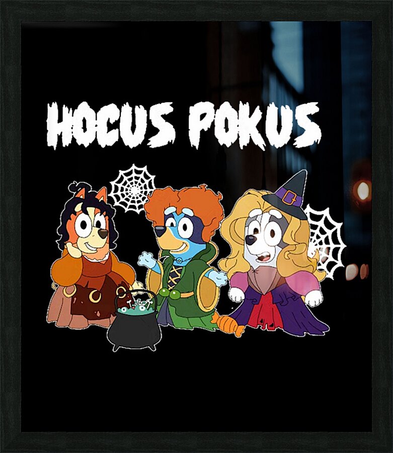Hocus pocus 25 Picture Frame print