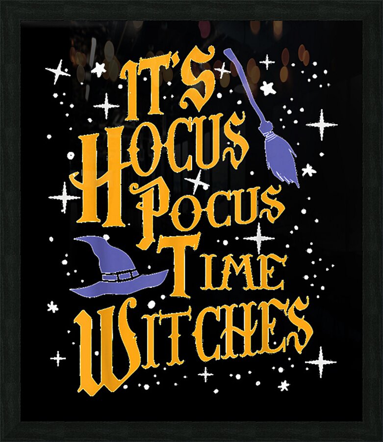 Hocus pocus 27 Picture Frame print