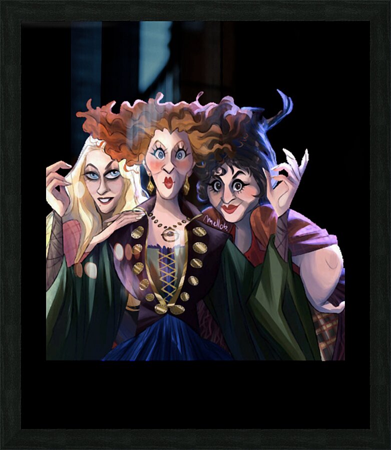 Hocus pocus 32 Picture Frame print